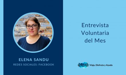 Voluntaria del mes: Elena Sandu, Facebook